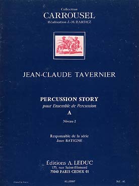 Illustration tavernier jc percussion story vol. a