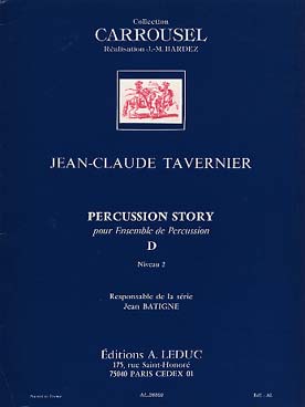 Illustration tavernier jc percussion story vol. d