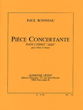 Illustration de Pièce concertante dans l'esprit jazz