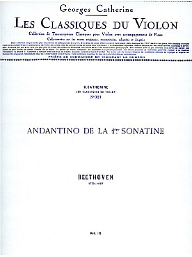 Illustration de 1re Sonatine andantino