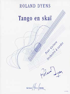Illustration dyens tango en skai guitare et orchestre