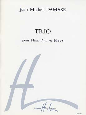 Illustration damase trio pour flute, alto et harpe