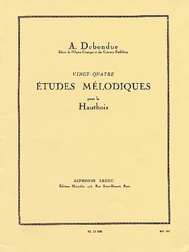 Illustration debondue 24 etudes melodiques