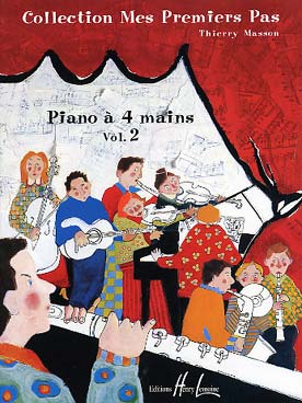 Illustration de Mes premiers pas, pièces très faciles pour jeunes pianistes - Vol. 2