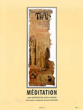 Illustration de Méditation de Thaïs (tr. Deffayet)