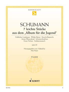 Illustration schumann album a la jeunesse op. 68