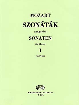 Illustration de Sonates (éd. E.M.B, rév. Bartok) - Vol. 1