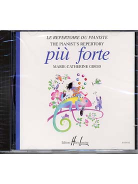 Illustration de Le RÉPERTOIRE DU PIANISTE : morceaux originaux choisis et doigtés par Béatrice Quoniam - CD de Più forte