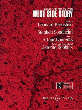 Illustration de West Side Story piano et chant sélection America, Cool, I feel Pretty, Maria, One hand one heart, Somewhere, Tonight