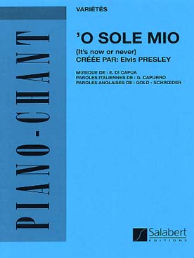 Illustration de O sole mio piano/chant