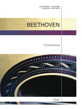 Illustration beethoven contredanses (12) 4 guitares