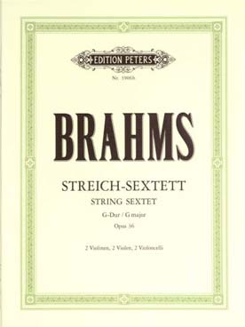 Illustration brahms sextuor a cordes op. 36 sol maj