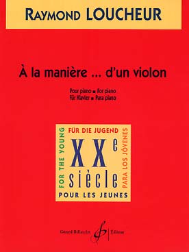 Illustration de A la manière ... d'un violon