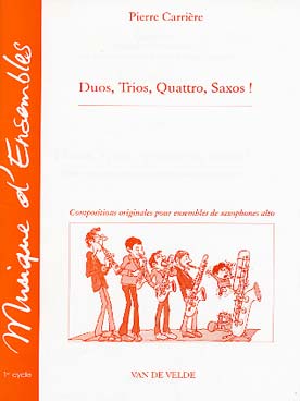 Illustration carriere duos trios quattro saxos !