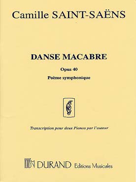 Illustration de Danse macabre op. 40 (tr. de l'auteur)