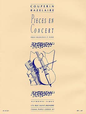 Illustration couperin pieces en concert (bazelaire)