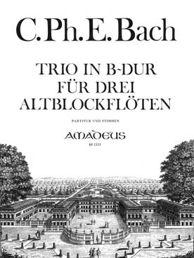 Illustration bach cpe trio en si b maj wq 85