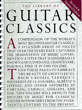Illustration library of guitar classics