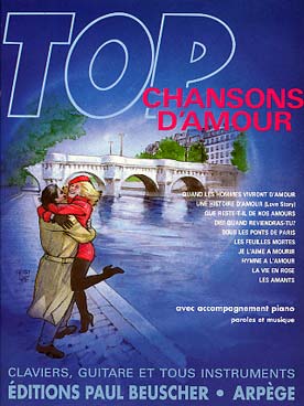 Illustration top chansons d'amour