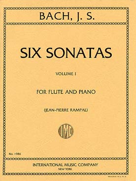Illustration de Sonates flûte et clavecin (éd. IMC) - Vol. 1 : BWV 1030 à 1032