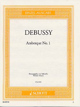 Illustration debussy arabesque n° 1 (tr. ohmen)