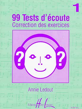 Illustration de 99 Tests d'écoute - Vol. 1 : corrigé