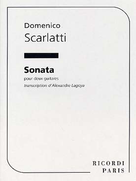 Illustration scarlatti sonate en re min (tr. lagoya)