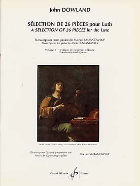 Illustration dowland selection 26 pieces luth vol. 2