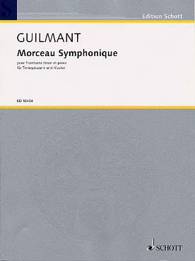 Illustration de Morceau Symphonique op. 88 pour trombone ténor et piano