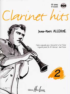 Illustration de Clarinet hits : pièces originales (jazzy, classiques ou de variété) avec CD play-along - Vol. 2