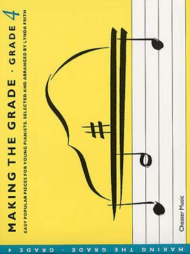 Illustration de MAKING THE GRADE : pièces populaires faciles pour jeunes pianistes (L. Frith) - Vol. 4