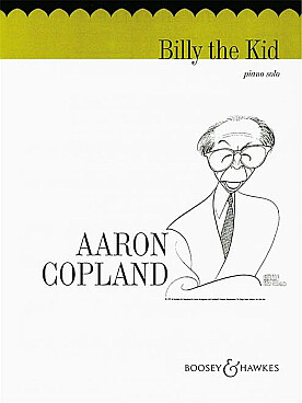 Illustration copland billy the kid (extraits)