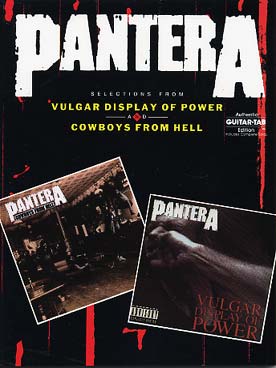 Illustration de Vulgar display of power/Cow boys from  hell : sélections des 2 albums (V/Tab)