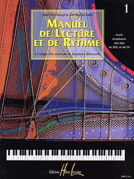 Illustration de Manuel de lecture et de rythme à l'usage des pianistes et harpistes débutants - Vol. 1