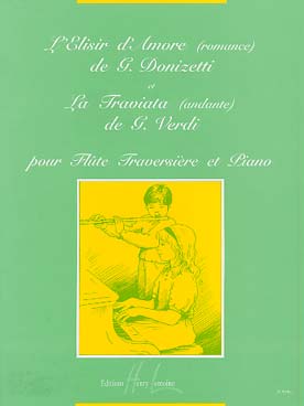 Illustration donizetti/verdi elixir d'amour/traviata