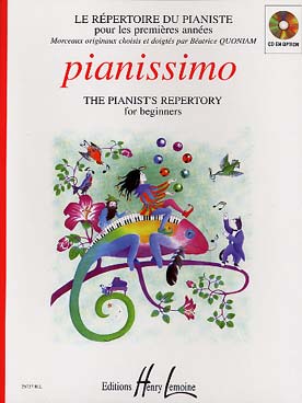 Illustration de Le RÉPERTOIRE DU PIANISTE : morceaux originaux choisis et doigtés par Béatrice Quoniam - Pianissimo vol. 1