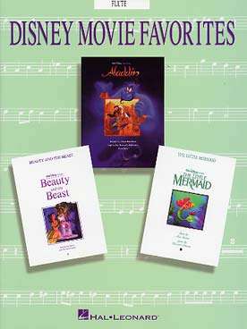 Illustration disney movies favorites pour flute