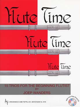 Illustration de Flute time : 15 Trios pour le flûtiste débutant