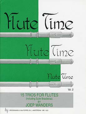 Illustration de Flute time 2 : 15 petits trios et suite brésilienne