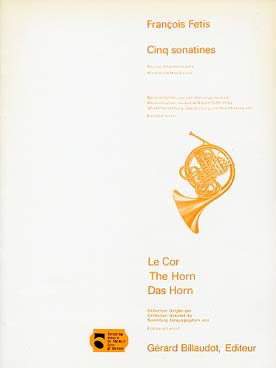 Illustration de 5 Sonatines pour cor et violoncelle ou basson