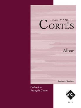 Illustration cortes albar pour 4 guitares