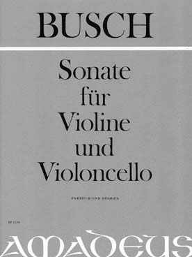 Illustration de Sonate pour violon et violoncelle