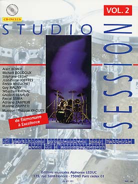 Illustration de STUDIO SESSION : 25 morceaux progressifs avec CD d'accompagnement - Vol. 2