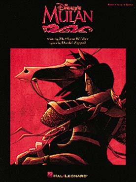 Illustration de DISNEY MULAN : 7 chansons du film de Walt Disney avec accompagnement piano ou guitare