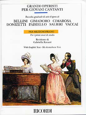 Illustration grands operas jeunes chanteurs mezzo