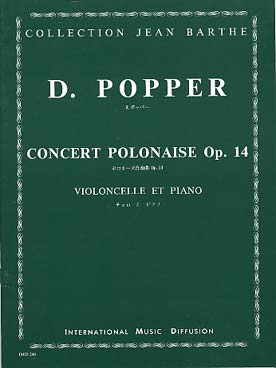 Illustration popper concert polonaise op. 14
