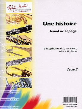 Illustration de Une Histoire (saxo mi b ou si b)