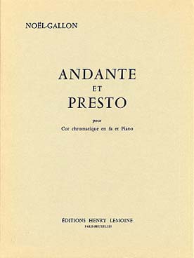 Illustration de Andante et presto