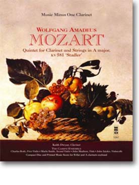 Illustration mozart quintette k 581 + cd