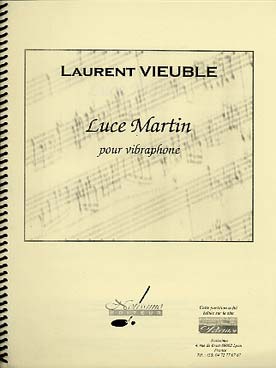 Illustration de Luce Martin pour vibraphone